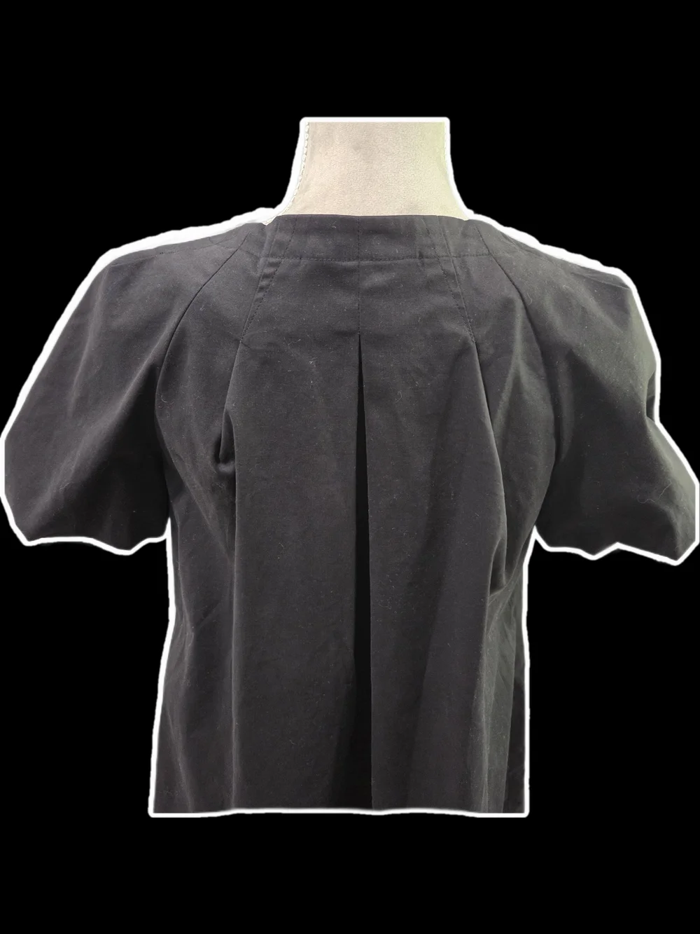 Simply Vera By Vera Wang Black Top with Pockets
